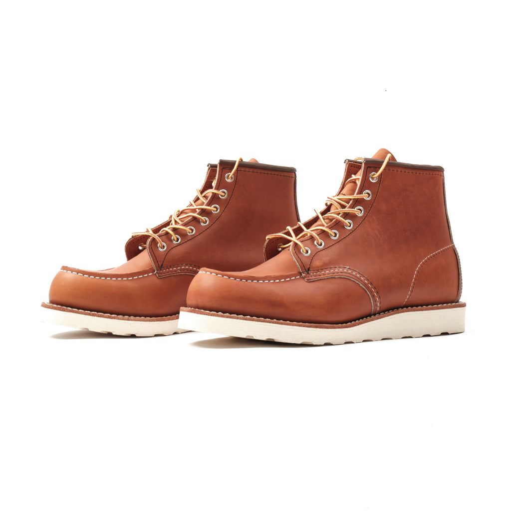 Red Wing Heritage 6" Classic Moc Toe - Oro Legacy 875 by Freenote Cloth