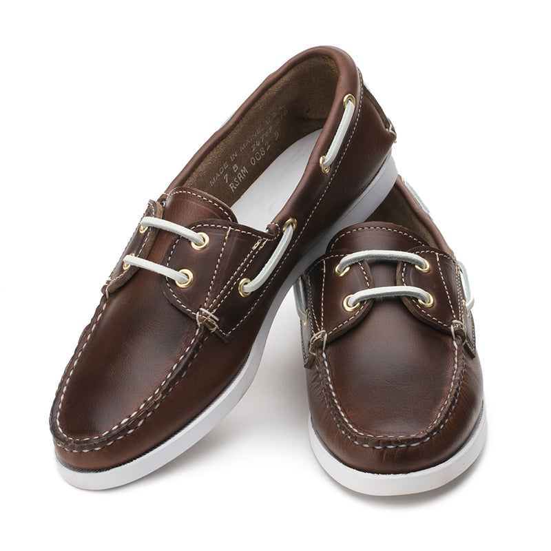 Women's Marion Boat Shoe - Heritage Brown by Rancourt & Co.
