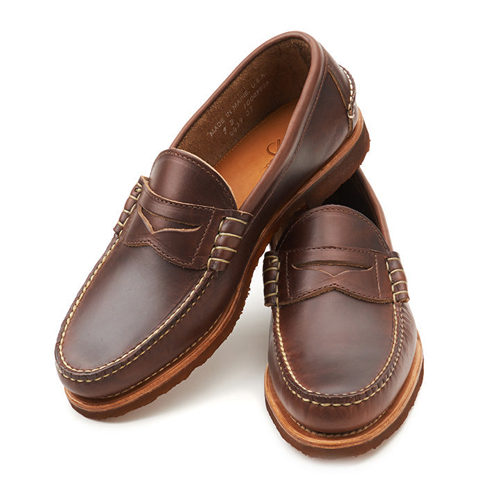Beefroll Penny Loafers LH - Heritage Brown by Rancourt & Co.