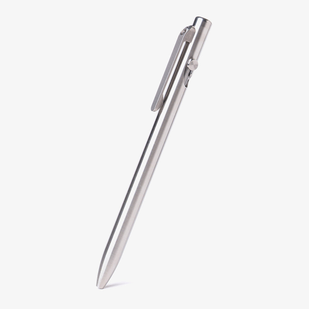 Titanium Slim Bolt Action Pen by Tactile Turn