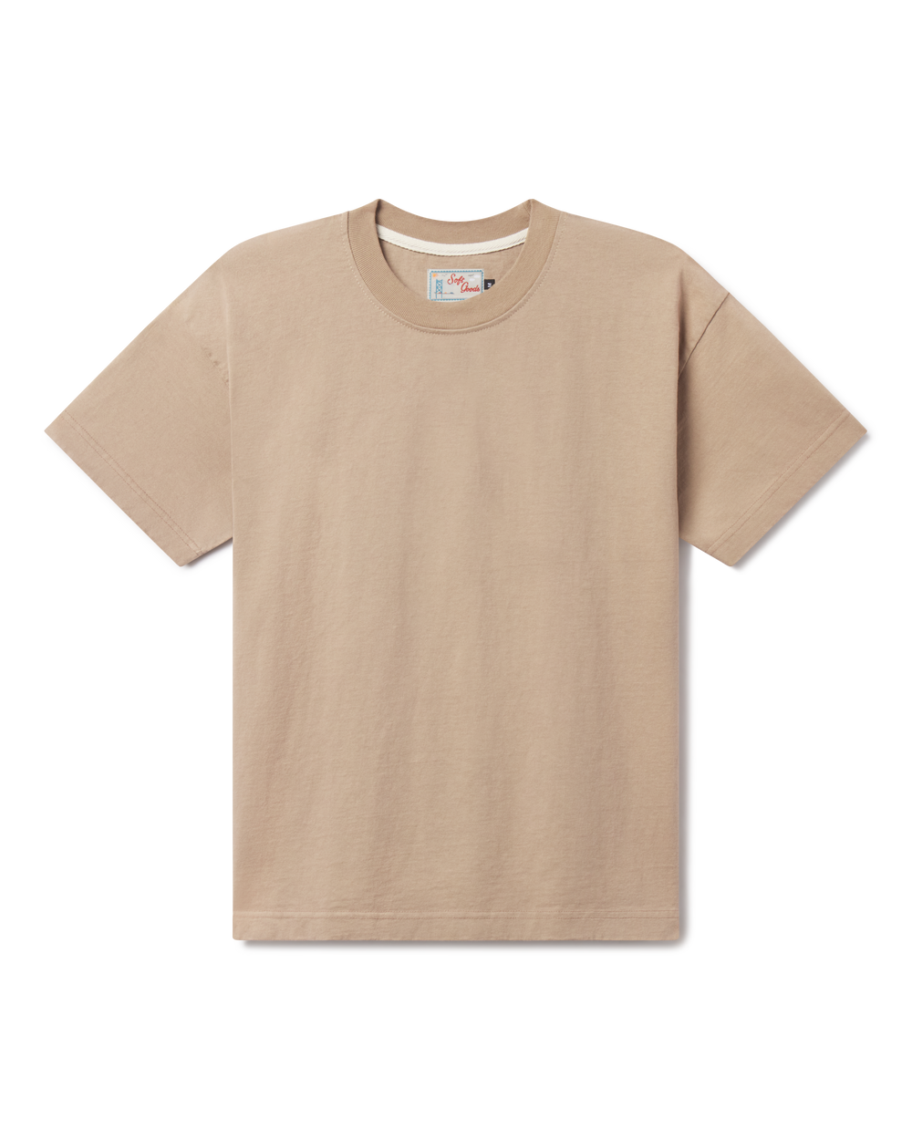 The Heavyweight Tee - Quicksand by Soft Goods