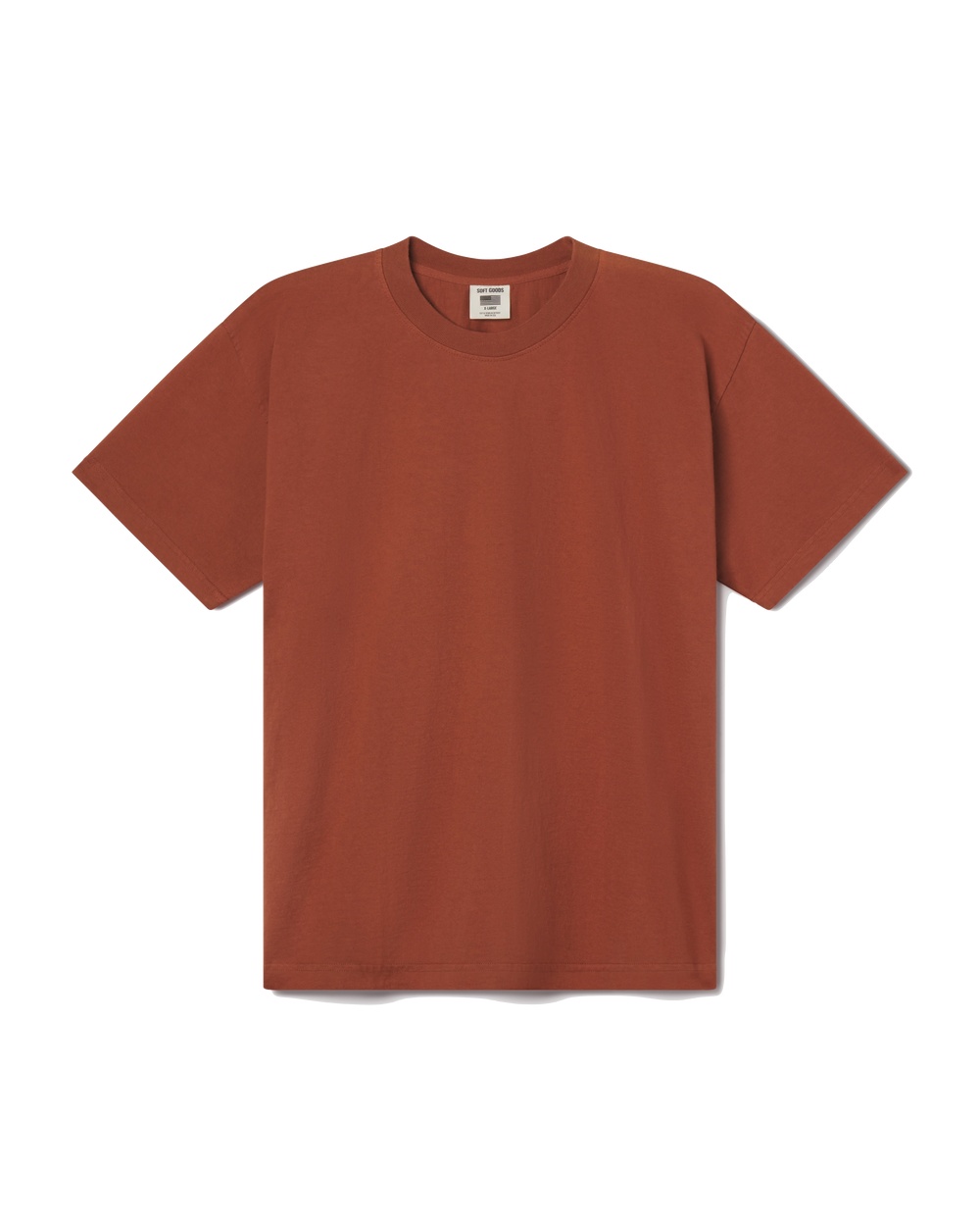 The Heavyweight Tee - Cayenne by Soft Goods