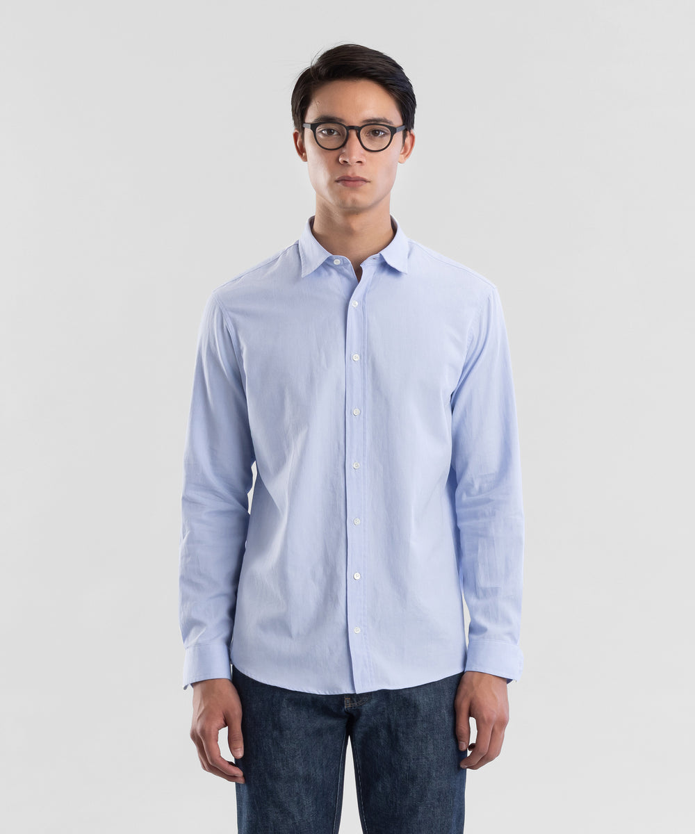 Classic 130 Light Blue Men's Shirt by Todd Shelton